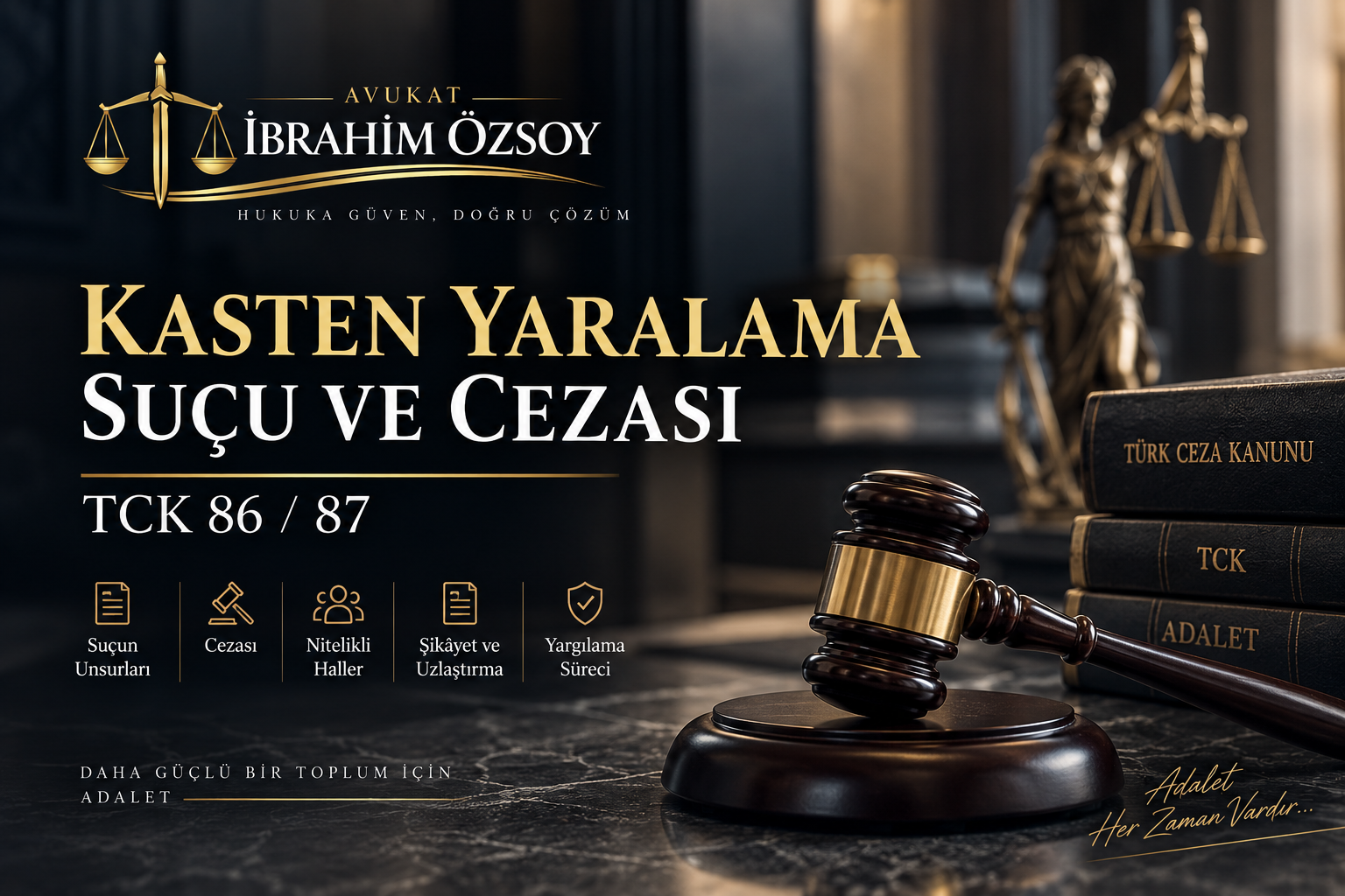 Kasten Yaralama Suçu ve Cezası - TCK 86