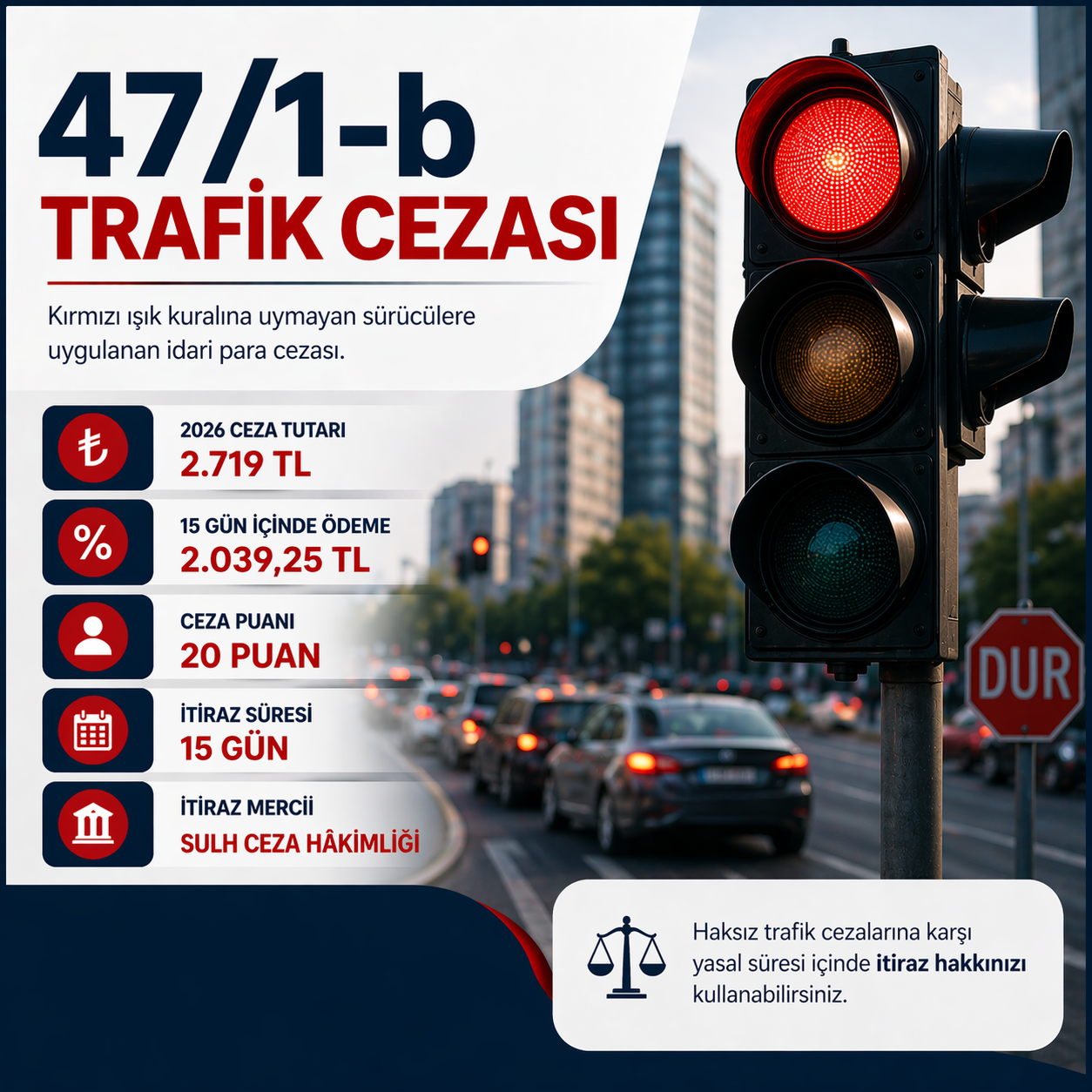 47/1-b Trafik Cezası
