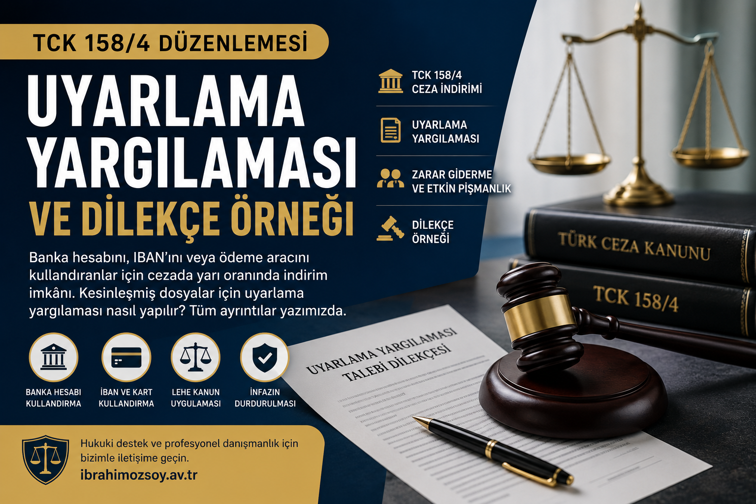 TCK 158/4 Uyarlama Yargılaması Dilekçe Örneği