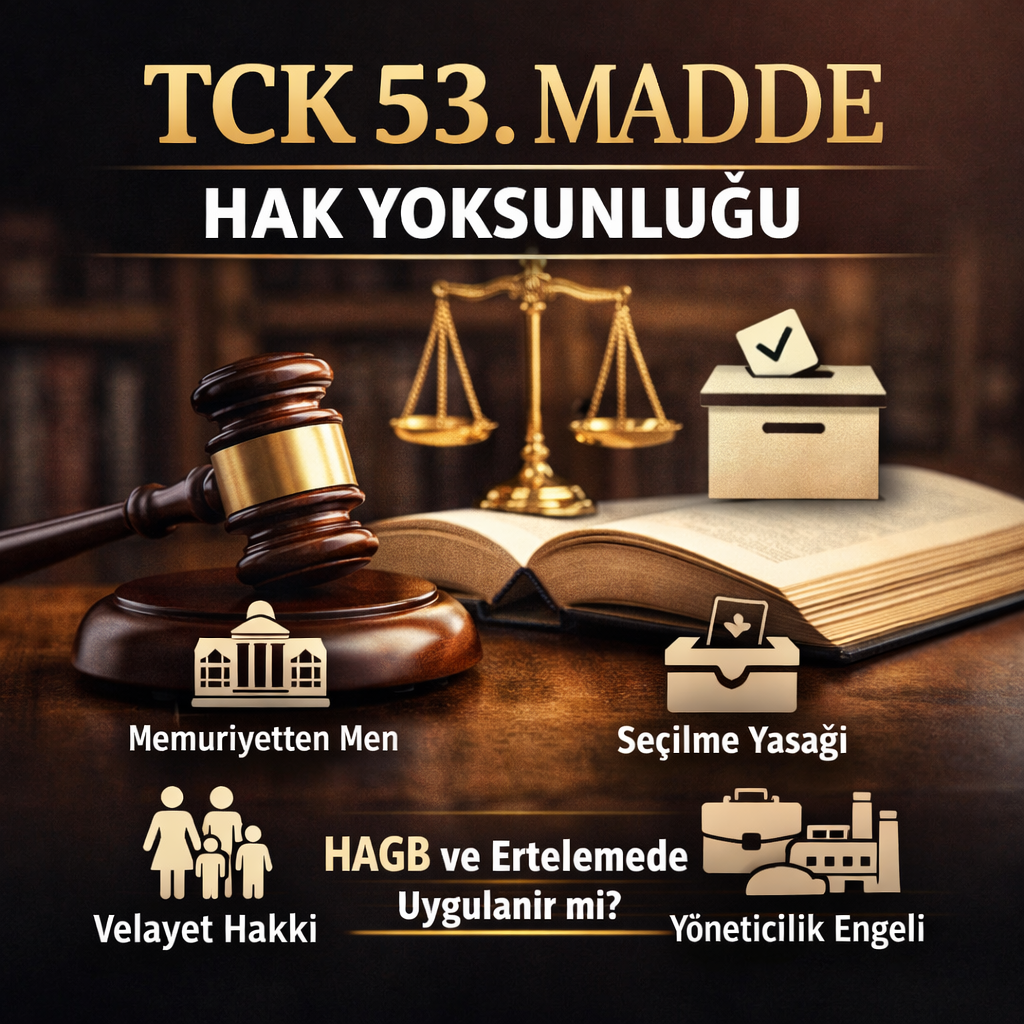 TCK 53 Madde Nedir